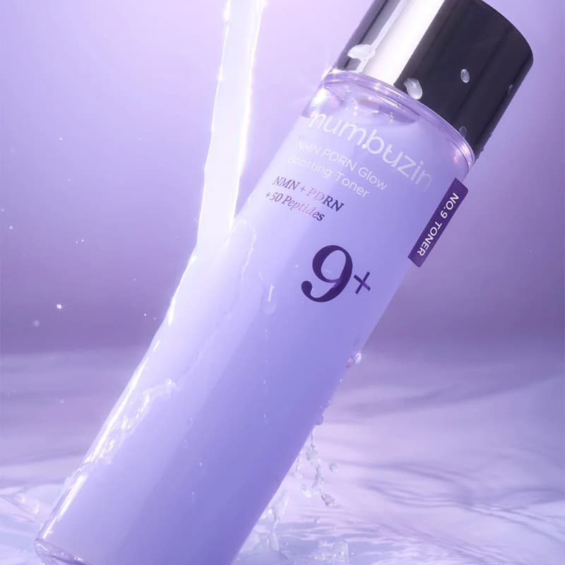تونر آبرسان و درخشان کننده نامبوزین 9 Numbuzin No 9 NAD+ PDRN Glow Boosting Toner — تصویر ۵