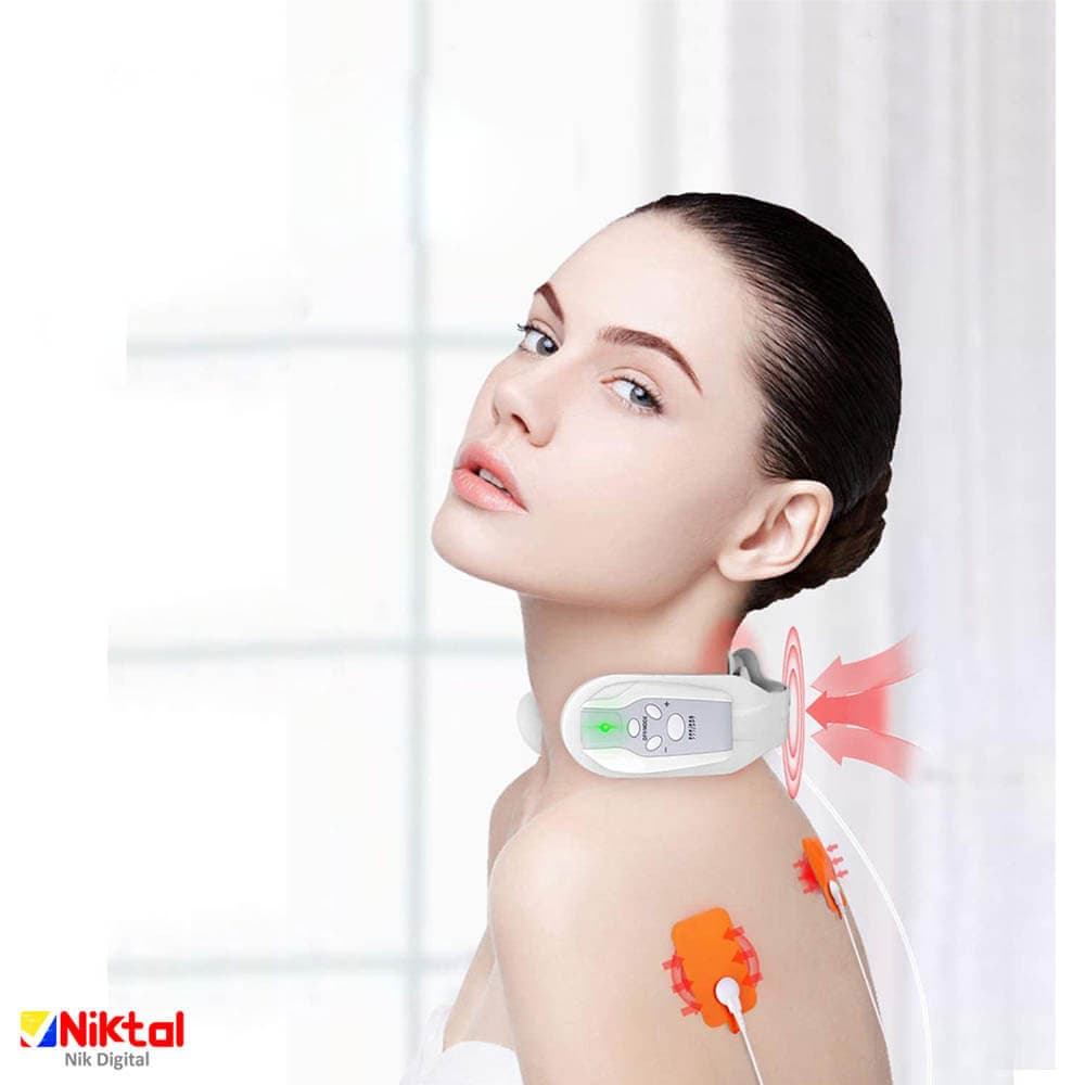 ماساژور گردنی Aboppo XTK-8006-B | دارای 3 حالت و 15 سطح شدت با دمای ثابت 107 — تصویر ۶