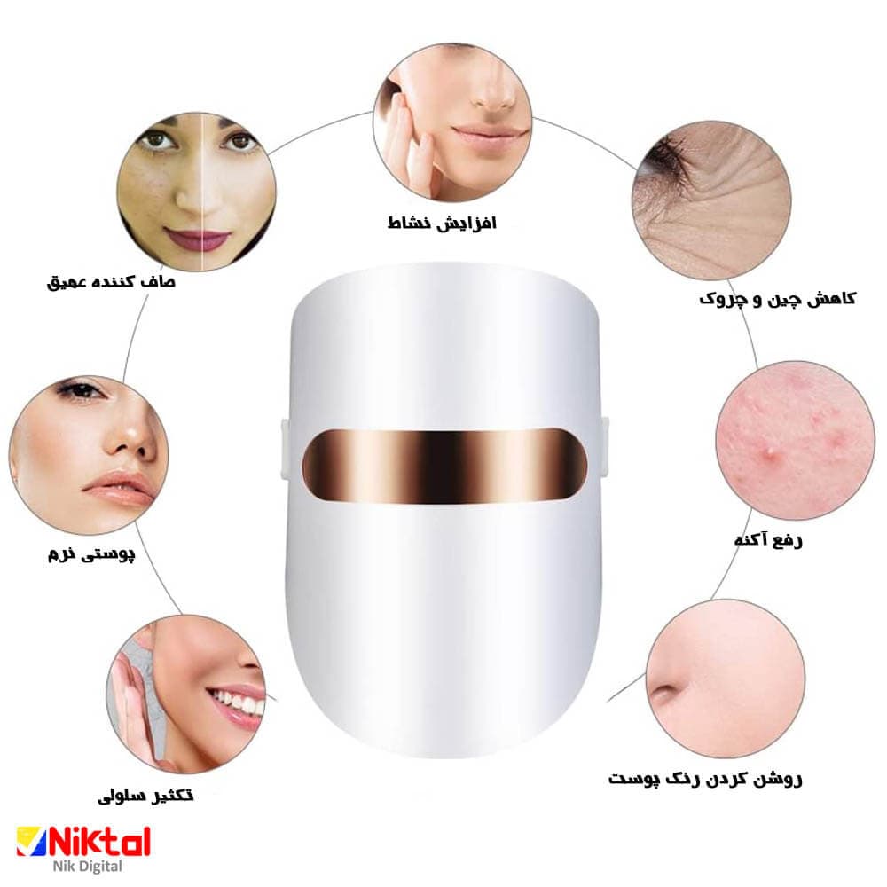 ماسک زیبایی و جوان کننده صورت JZC-M02-3C — تصویر ۳