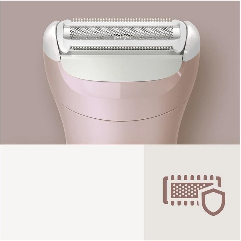 ماشین اصلاح بدن بانوان فیلیپس Philips Lady shaver 6000 BRL128/10 (اصل) — تصویر ۶
