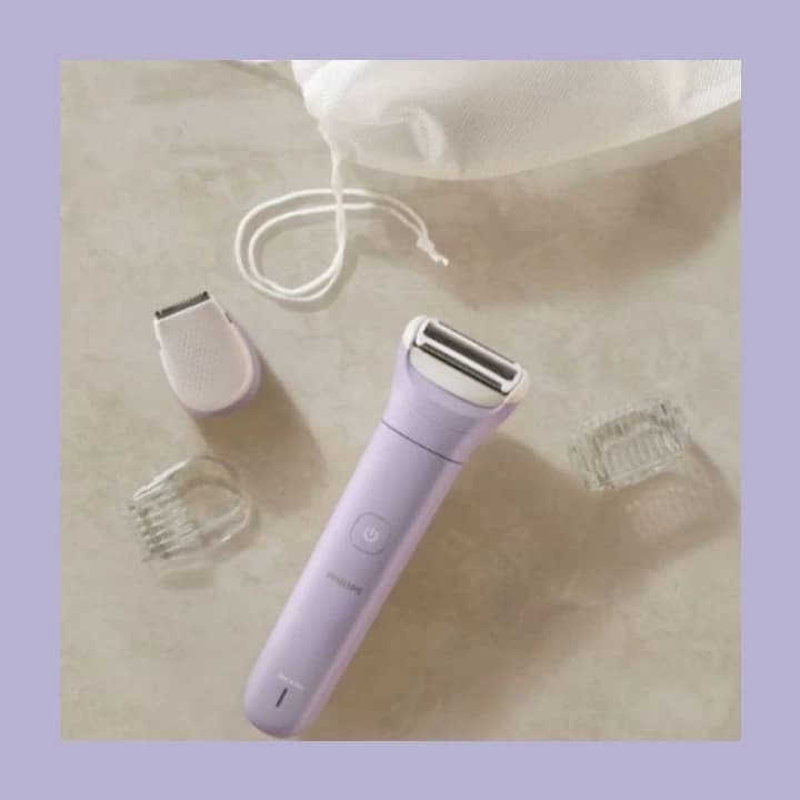 ماشین اصلاح بدن بانوان فیلیپس Philips Lady Shaver 6000 BRL138/00 (اصل) — تصویر ۷