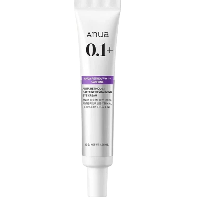 كرم دورچشم ضد چروک و روشن کننده آنوا Anua Retinol 0.1 + Caffeine Revitalizing Eye Cream