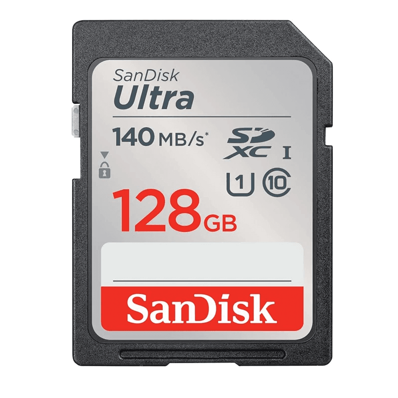کارت حافظه SDXC سن دیسک مدل Ultra کلاس 10 استاندارد UHS-I U1 سرعت 140MB/s ظرفیت 128 گیگابایت — تصویر ۳