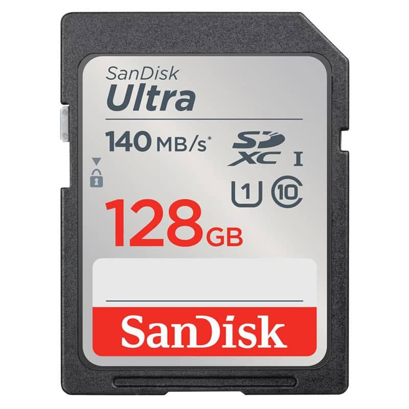 کارت حافظه SDXC سن دیسک مدل Ultra کلاس 10 استاندارد UHS-I U1 سرعت 140MB/s ظرفیت 128 گیگابایت — تصویر ۴