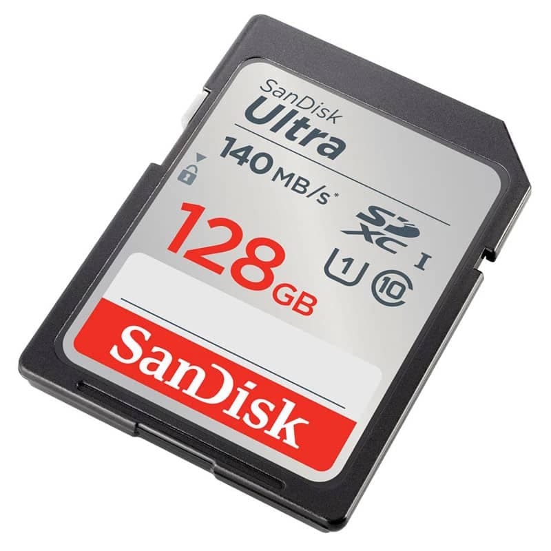 کارت حافظه SDXC سن دیسک مدل Ultra کلاس 10 استاندارد UHS-I U1 سرعت 140MB/s ظرفیت 128 گیگابایت — تصویر ۵