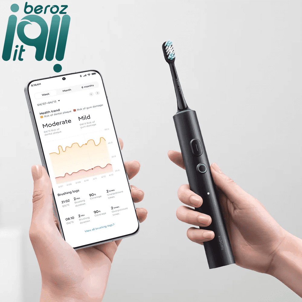 مسواک هوشمند شیائومی Xiaomi Smart Toothbrush T501 «اورجینال – ارسال 1 ساعت»