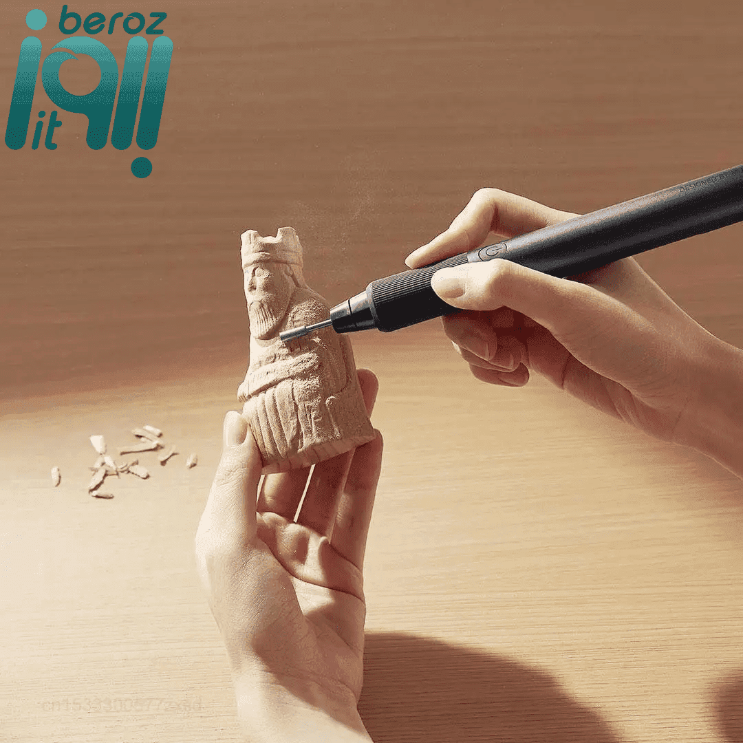 قلم حکاکی شیائومی مدل Mijia electric grinding pen «اورجینال – ارسال 1 ساعت» — تصویر ۷