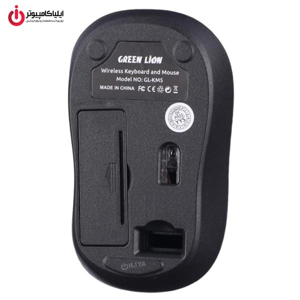 کیبورد و ماوس وایرلس گرین لاین مدل Green Lion GNWS24GKEYMBK — تصویر ۸