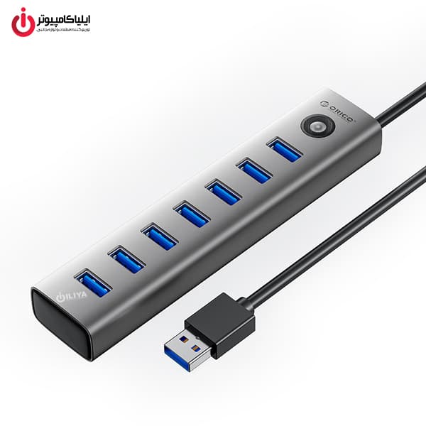 هاب یو اس بی 7 پورت USB3.0 اوریکو مدل ORICO CL7U-U3-10