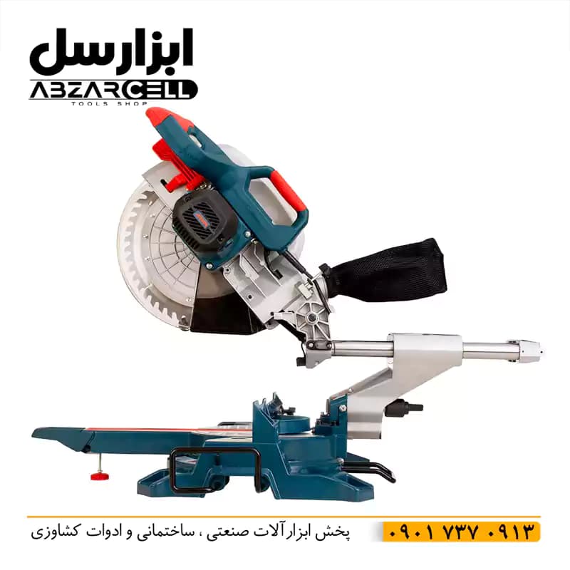 اره فارسی بر کشویی 2200 وات آروا مدل 5433 — تصویر ۶
