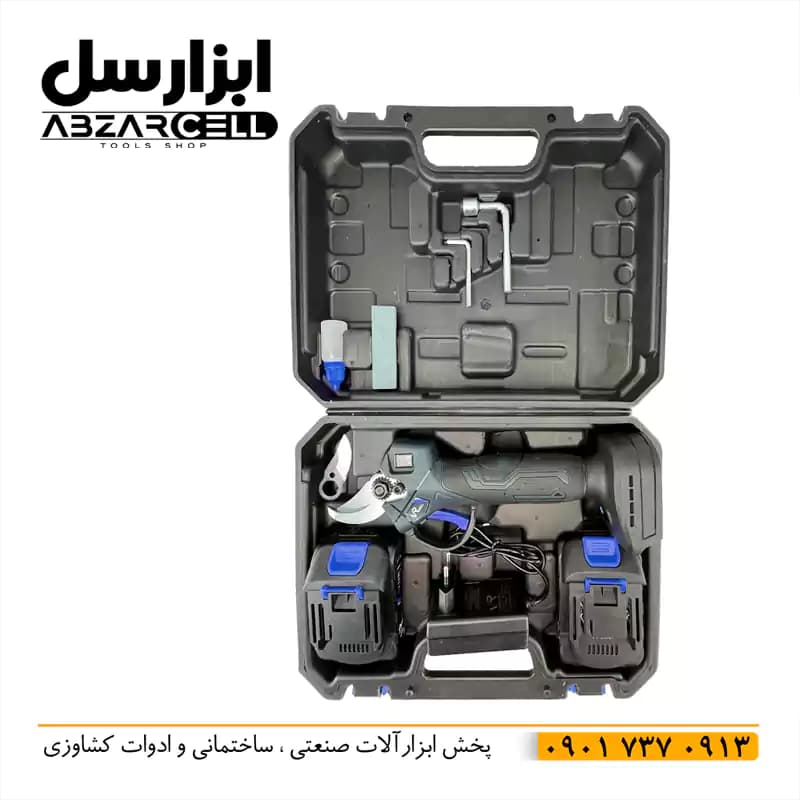 قیچی شارژی هرس باغبانی 21 ولت ویوارکس مدل 42W| سایز 32 میل متری — تصویر ۵