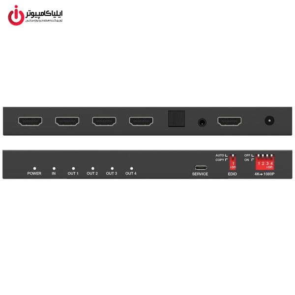 اسپلیتر ۴ پورت HDMI V2.0 فرانت مدل FARANET FN-V214A — تصویر ۱۰