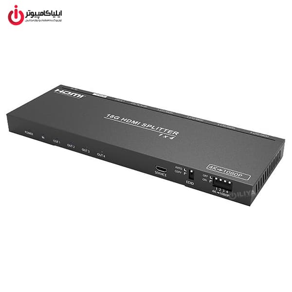 اسپلیتر ۴ پورت HDMI V2.0 فرانت مدل FARANET FN-V214A