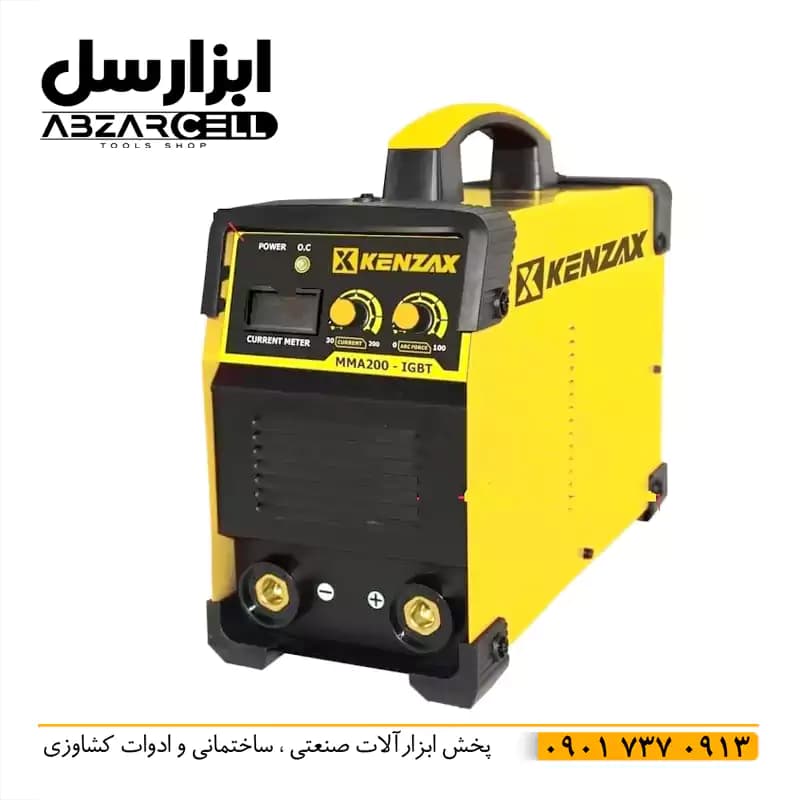 دستگاه جوش 2 ولوم 200 آمپر کنزاکس KWM-3622 — تصویر ۵