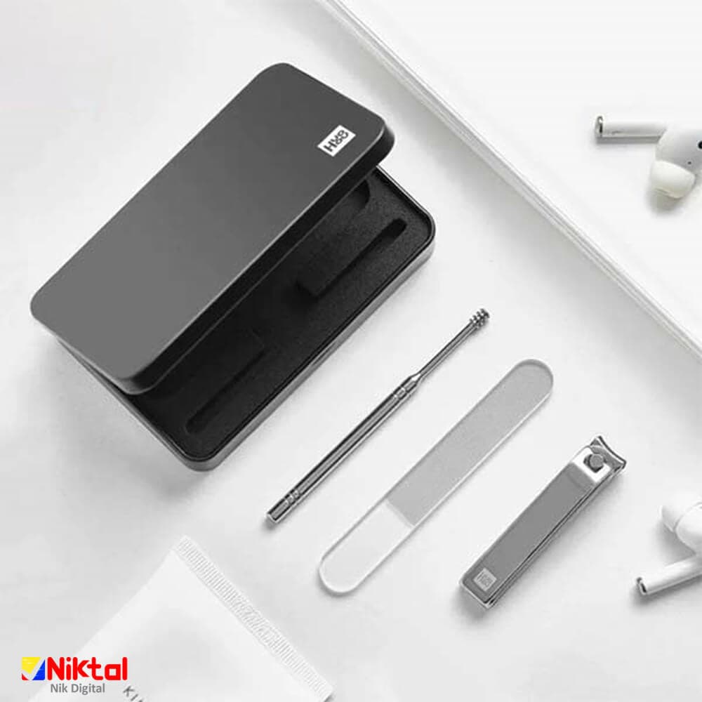 ست ناخن گیر و گوش پاک کن شیائومی HuoHou HU-0210 — تصویر ۹
