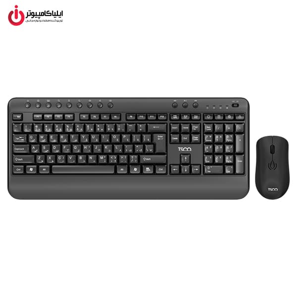 کیبورد و موس وایرلس تسکو مدل TSCO TKM 7029W — تصویر ۳