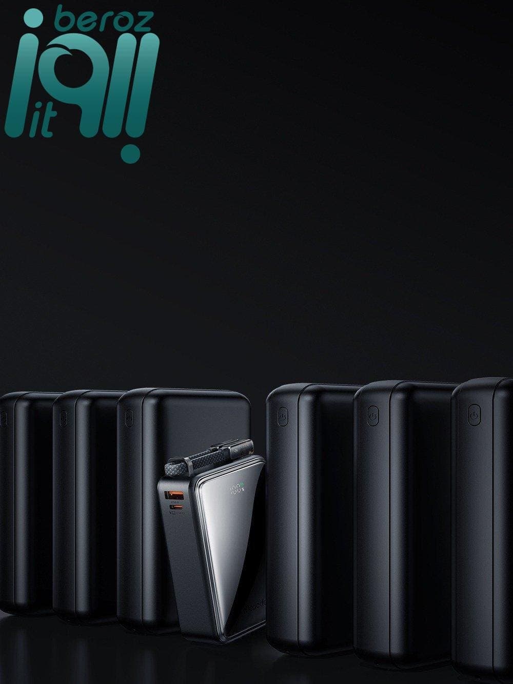 پاوربانک 100 وات 25000mAh مک دودو مدل Ultra Mini 561 «اورجینال – ارسال 1 ساعت» — تصویر ۵
