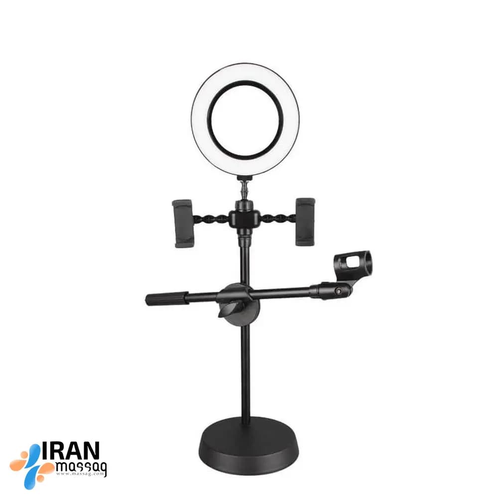 رینگ لایت و پایه میکروفون LS1B21R / 24R — تصویر ۵