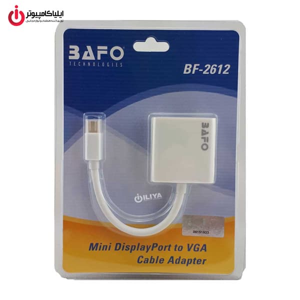 مبدل MiniDisplay به VGA بافو مدل BAFO BF-2612 — تصویر ۵