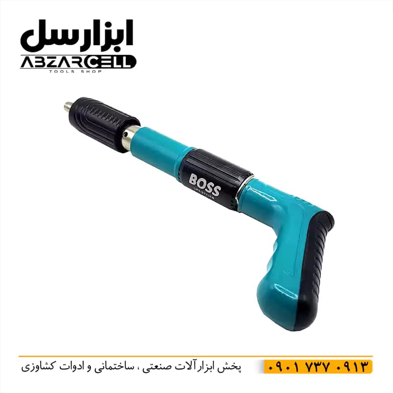 تفنگ میخکوب دستی باس مدل 5m با کیف و وسایل جانبی| تکنولوژِی آلمان| طرح ronix — تصویر ۳