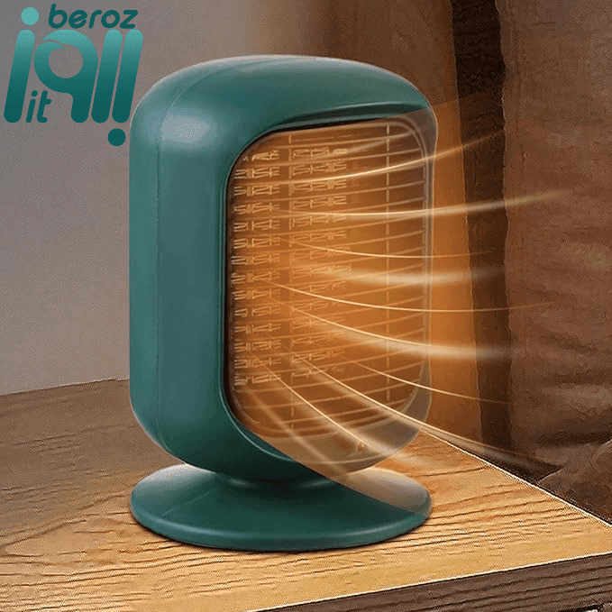 هیتر رومیزی و بخاری برقی 1200W مدل Desktop Heater GKQ2Y — تصویر ۱۰