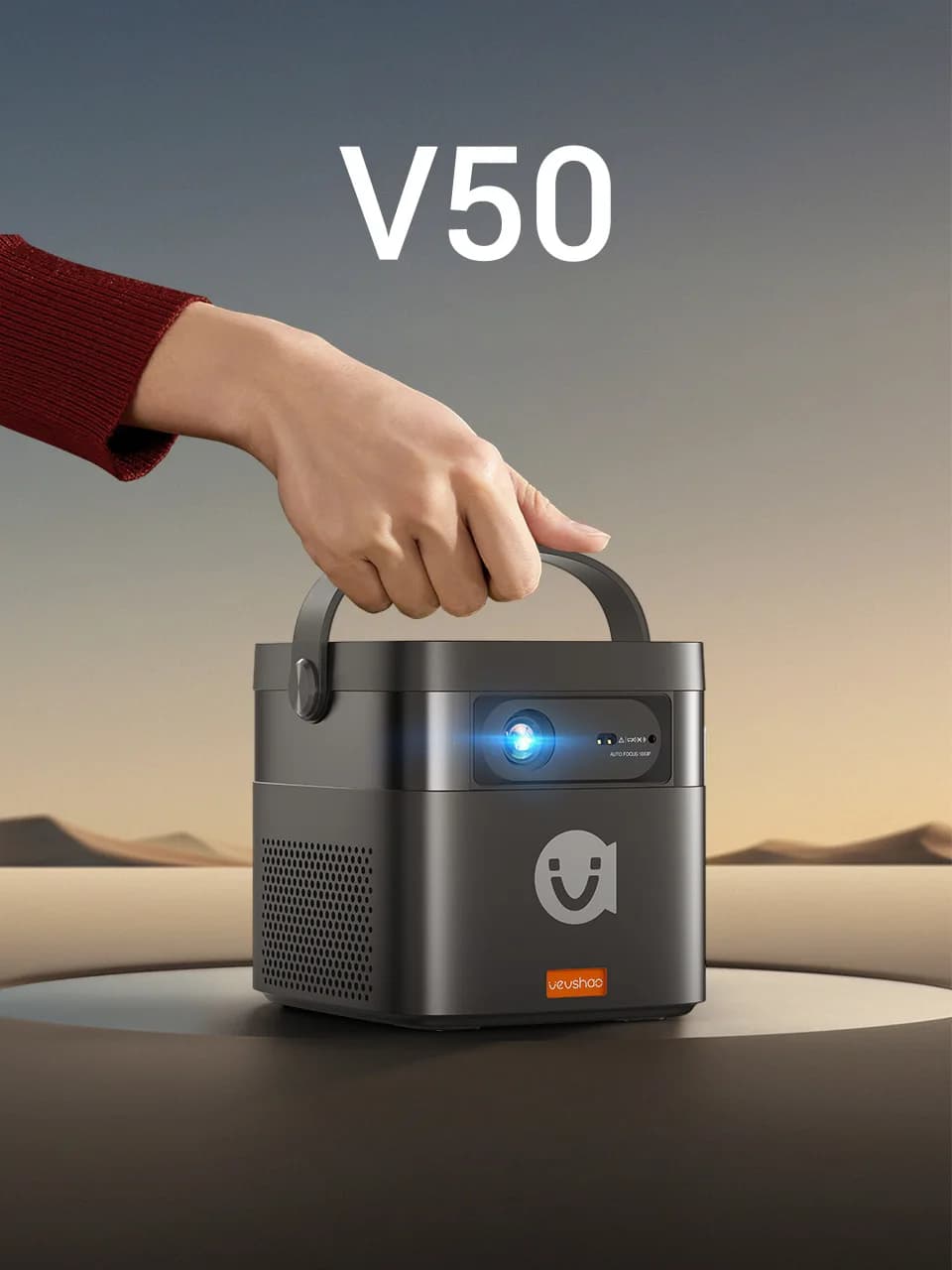 ویدئو پروژکتور وی واچ مدل vevshao smart projector V50 «اورجینال – ارسال 1 ساعت» — تصویر ۶