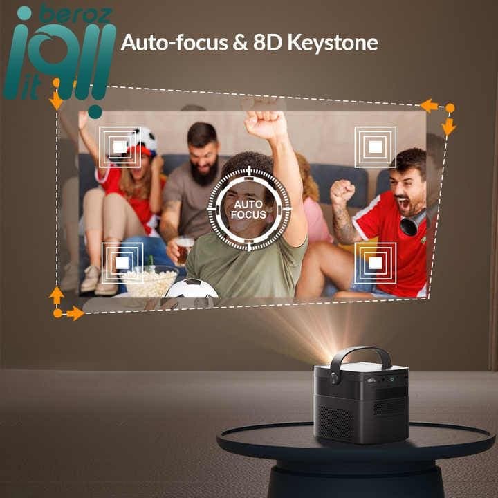 ویدئو پروژکتور وی واچ مدل vevshao smart projector V50 «اورجینال – ارسال 1 ساعت» — تصویر ۵