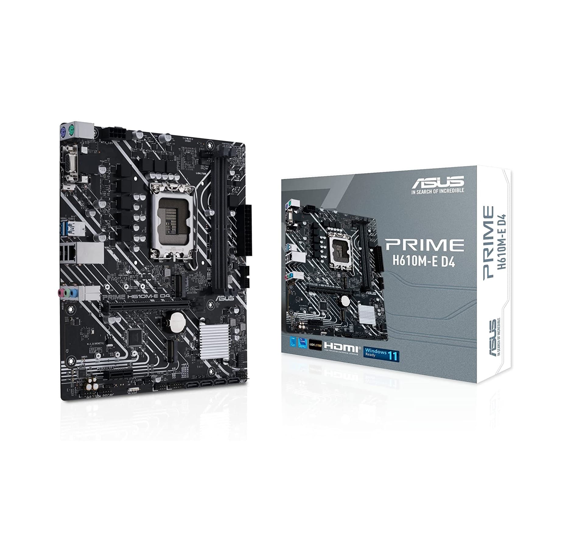 Motherboard ASUS PRIME H610M-E D5 — تصویر ۵