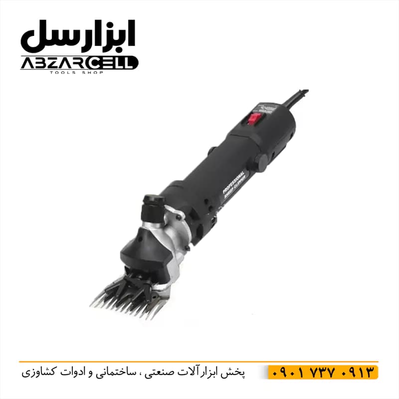 موزر پشم چین حیوانات 450 وات اسپرینت مدل sprint-450w| سیم پیچ مسی | قرمز رنگ — تصویر ۴