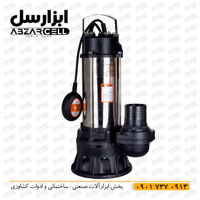 لجنکش سه اینچ 17 متری برونل V2200F| سیم پیچ 100% مسی| فلوتردار| موتور 3 اسب بخار — تصویر ۲
