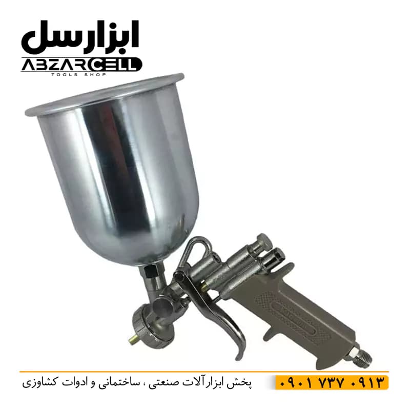 دستگاه پیستوله بادی 2 تنظیم رابین مدل E70 — تصویر ۷