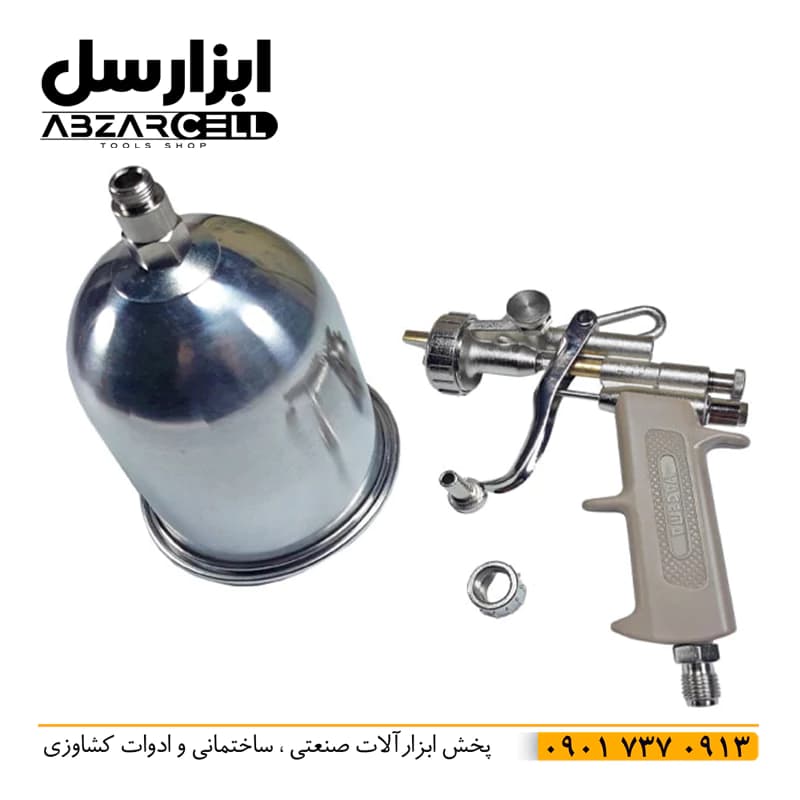 دستگاه پیستوله بادی 2 تنظیم رابین مدل E70 — تصویر ۴