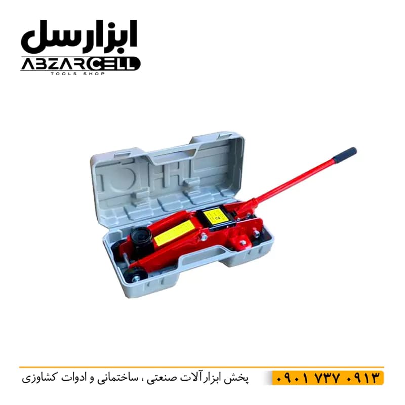 جک ماشین سوسماری 2 تن رابین مدل RFJ-02 — تصویر ۳