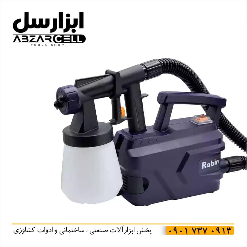 پیستوله برقی خرطومی 500 وات رابین مدل 020 | طرح ronix — تصویر ۳