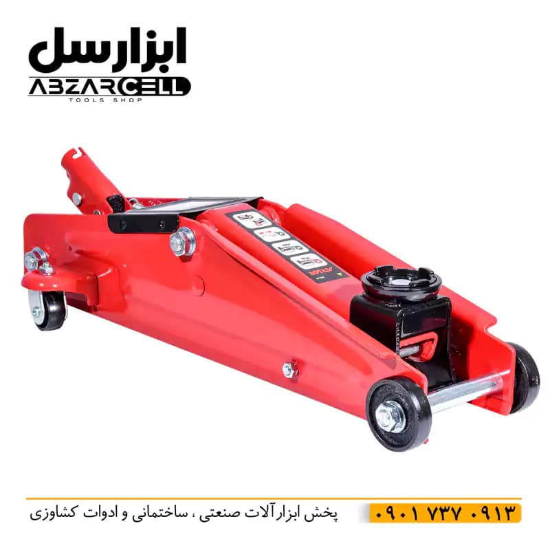 جک سوسماری 3 تن آروا مدل 4350| اصل| حداقل ارتفاع 135 میل حداکثر ارتفاع 400 میل — تصویر ۶
