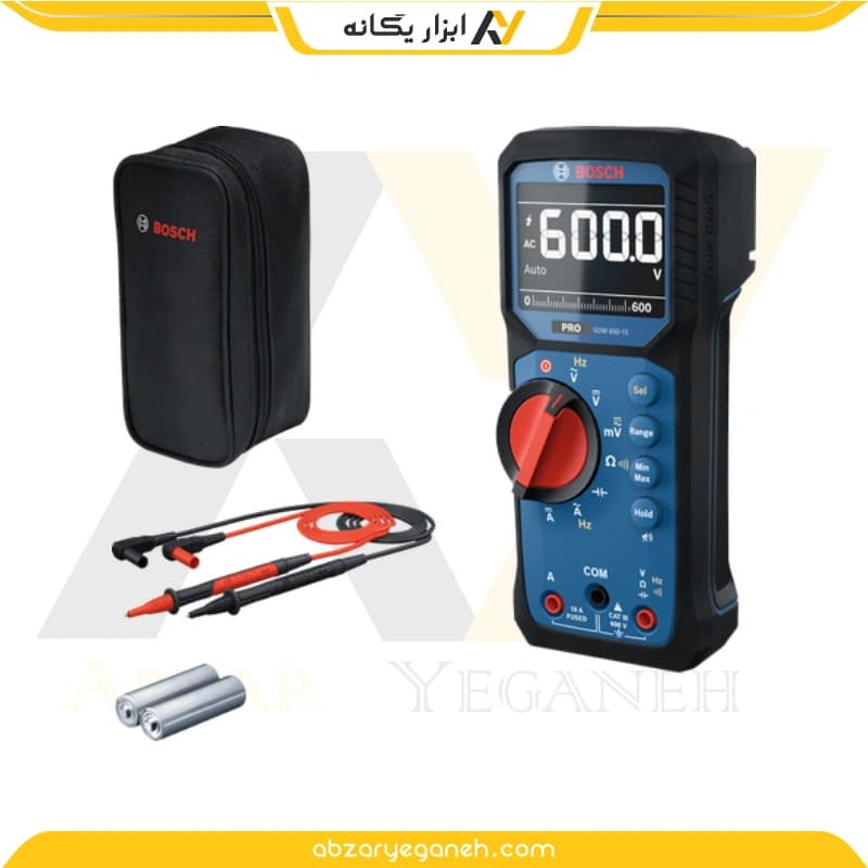 مولتی متر دیجیتال بوش GDM 600-15 | دیجیتال True RMS با IP65