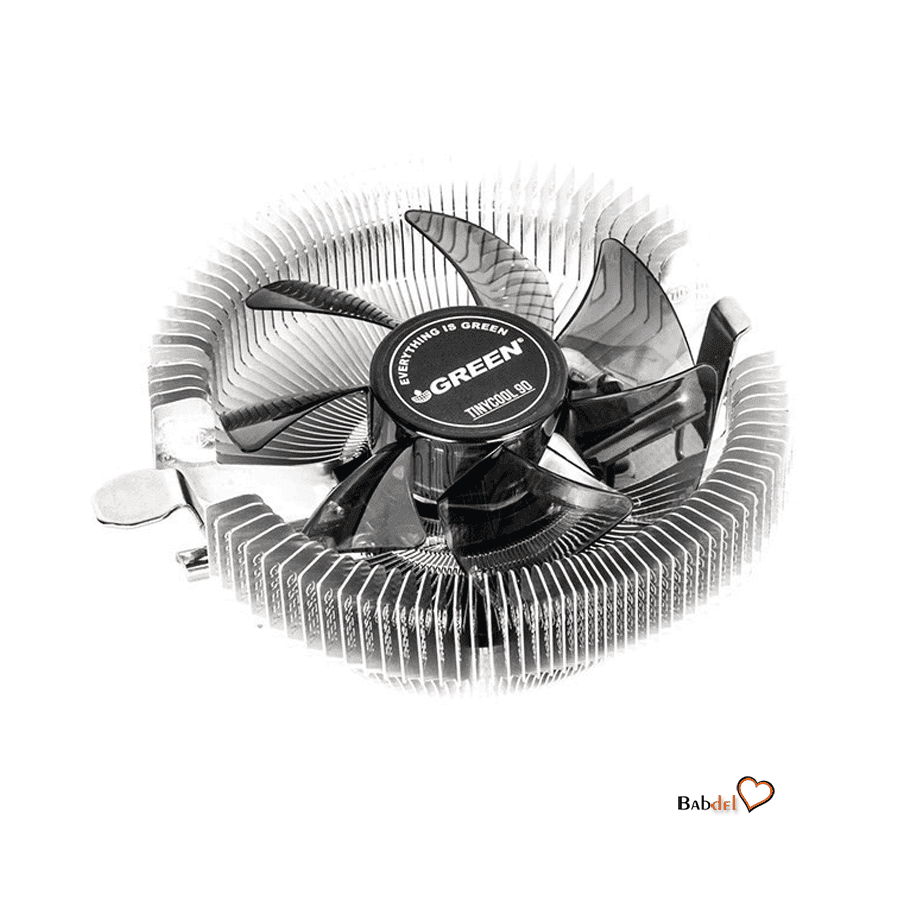 خنک کننده پردازنده بادی گرین FAN CPU GREEN TINY COOL 90 REV1.1