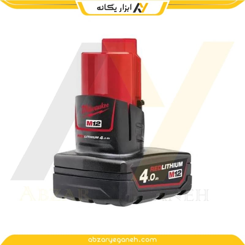 باتری شارژی میلواکی M12B4 قدرت 12 ولت 4 آمپر