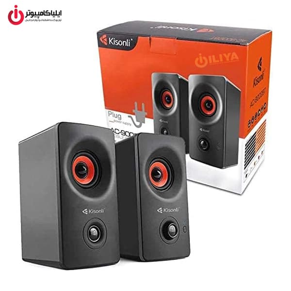 اسپیکر دسکتاپ کیسونلی مدل KISONLI AC9002BT — تصویر ۷