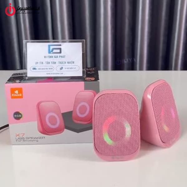 اسپیکر دسکتاپ کیسونلی مدل KISONLI X7 — تصویر ۴