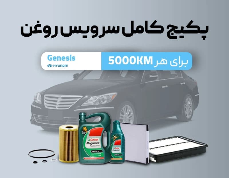 پکیج سرویس روغن جنسیس — تصویر ۴