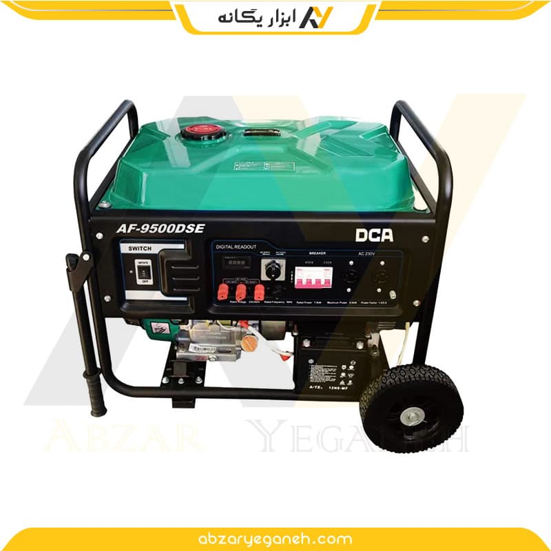 موتور برق دی سی ای AF9500DSE استارتی 438CC