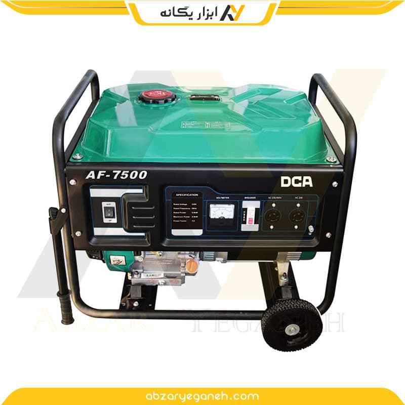 موتور برق دی سی ای AF7500 قدرت 6.5 کیلو وات
