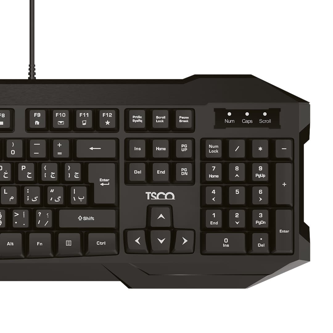 کیبورد تسکو مدل TSCO TK 8041 — تصویر ۷