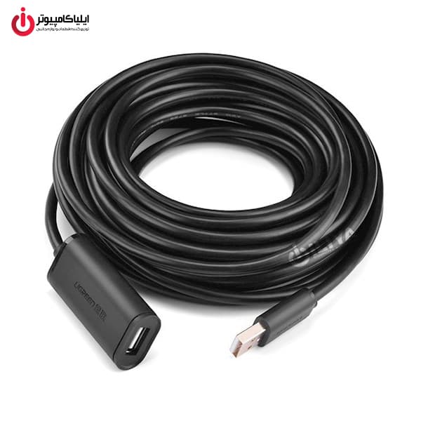کابل افزایش طول USB2.0 یوگرین مدل UGREEN US121-10323 طول 15 متر — تصویر ۳