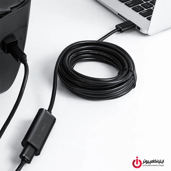 کابل افزایش طول USB2.0 یوگرین مدل UGREEN US121-10323 طول 15 متر — تصویر ۸
