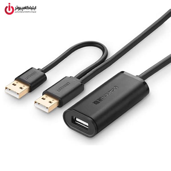 کابل افزایش طول USB2.0 یوگرین مدل UGREEN US121-10323 طول 15 متر — تصویر ۶