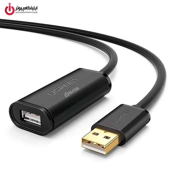 کابل افزایش طول USB2.0 یوگرین مدل UGREEN US121-10323 طول 15 متر — تصویر ۵