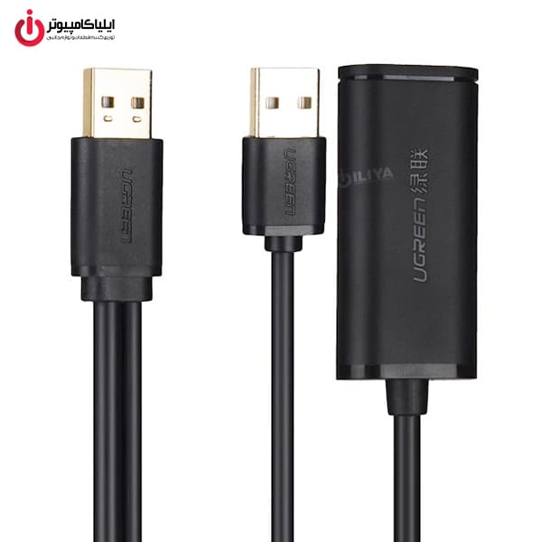 کابل افزایش طول USB2.0 یوگرین مدل UGREEN US137-20213 طول 5 متر — تصویر ۲