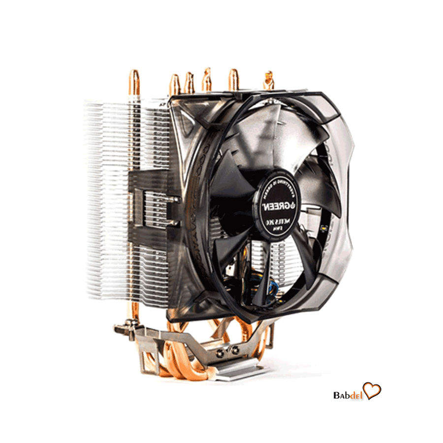 خنک کننده پردازنده گرین مدل FAN CPU GREEN NOTUS 200-PWM — تصویر ۳